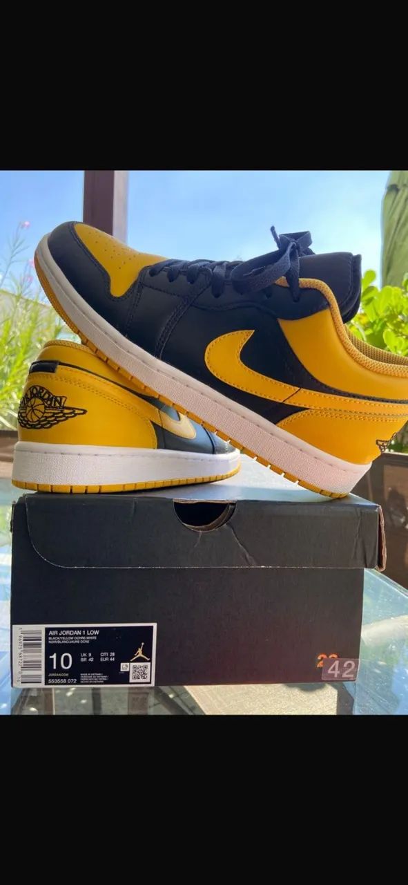 Nike Air Jordan 1 Low Yellow Ochre