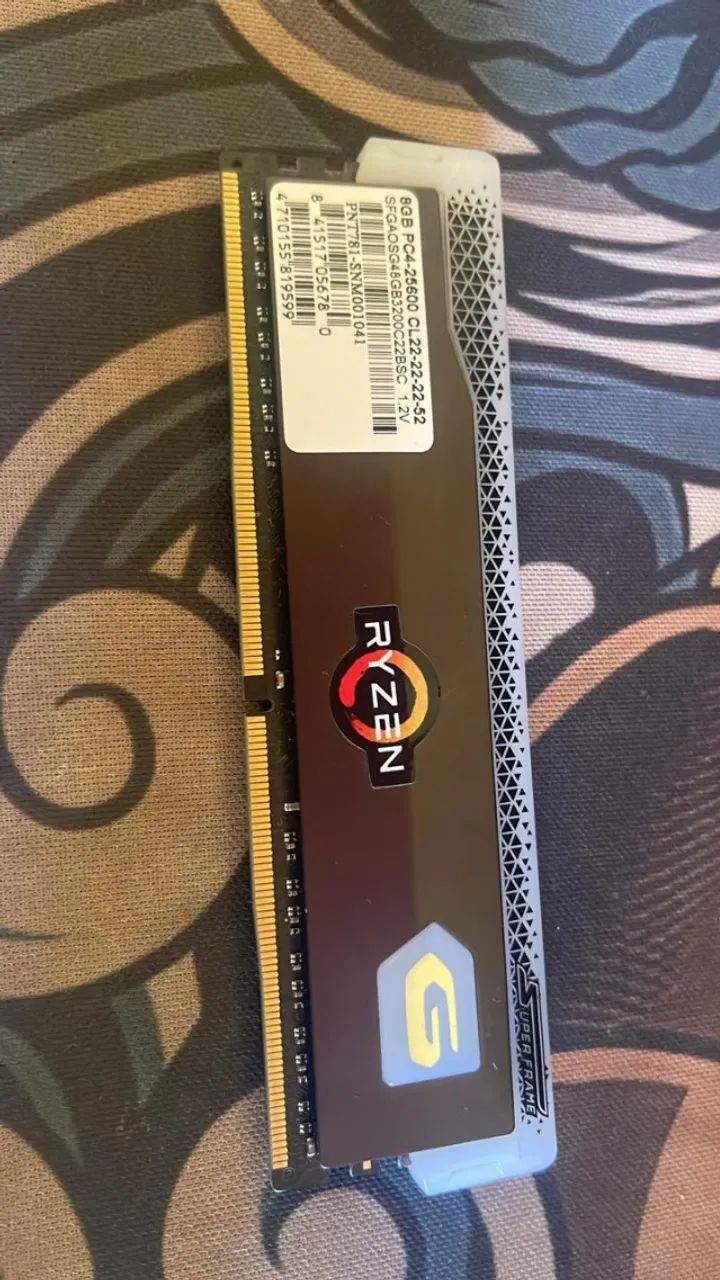 memoria ram ddr4 8gb 3200mhz