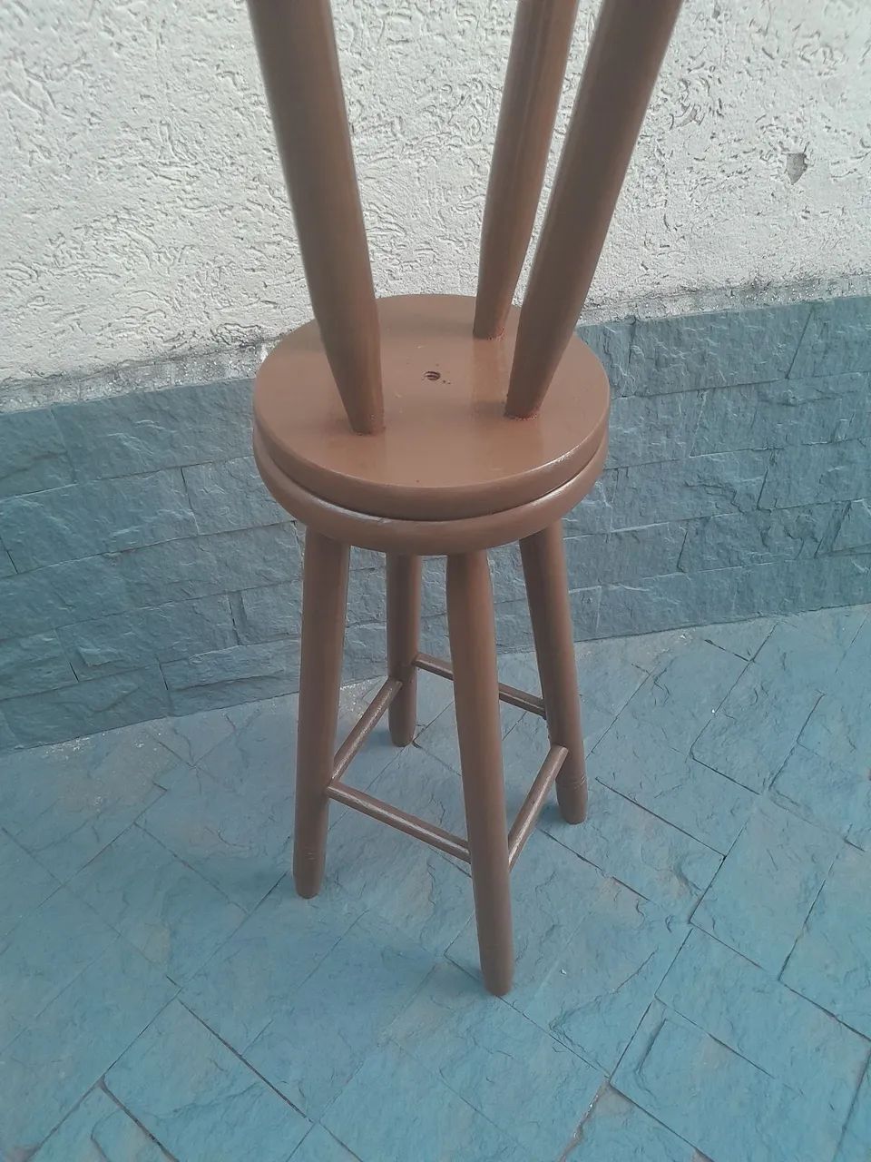 DUAS BANQUETAS MADEIRA MACIÇA  - Foto 2