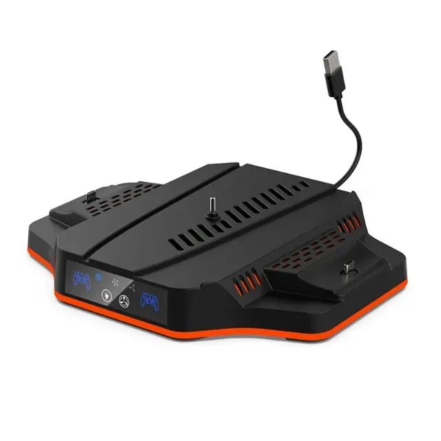 Base de refrigeração para console de jogos DOBE PS5 Slim - Foto 2
