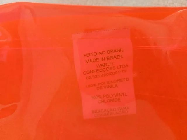 Bolsa de Praia Líquido Laranja - Foto 4