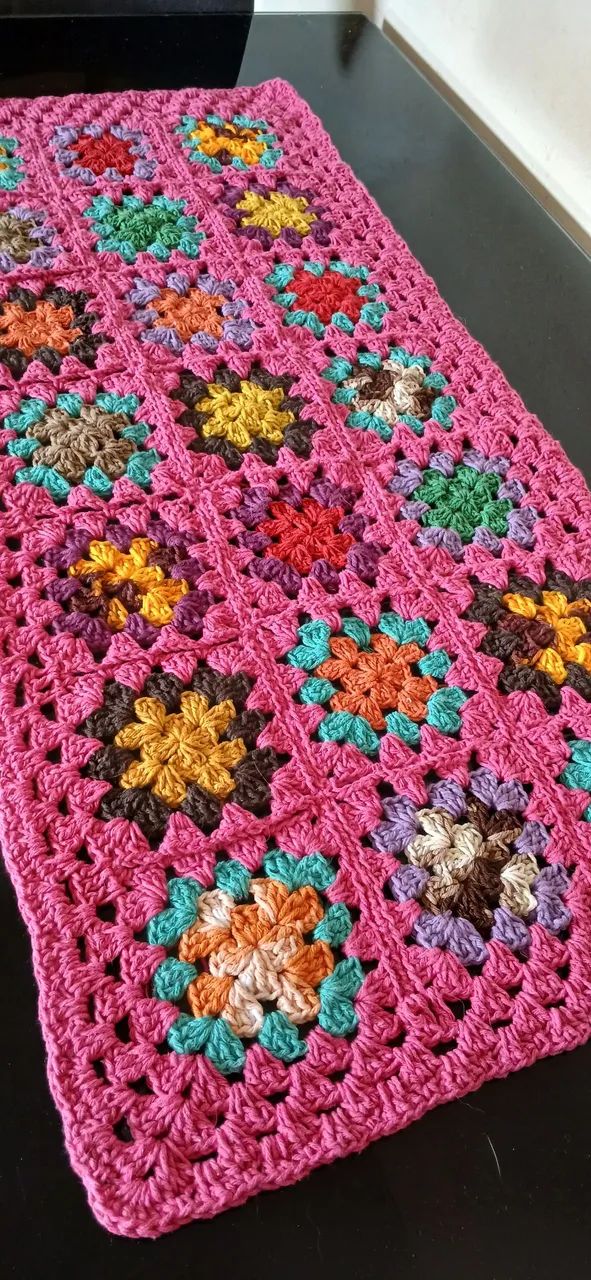 Tapete em croche - Foto 2