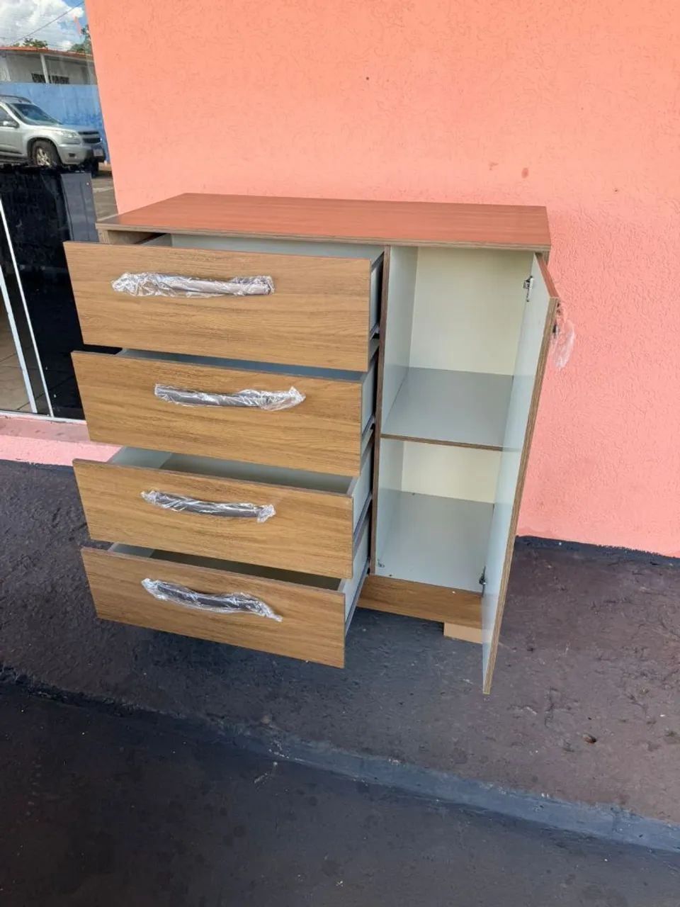 Oferta hoje cômoda nova entrego frete grátis  - Foto 4