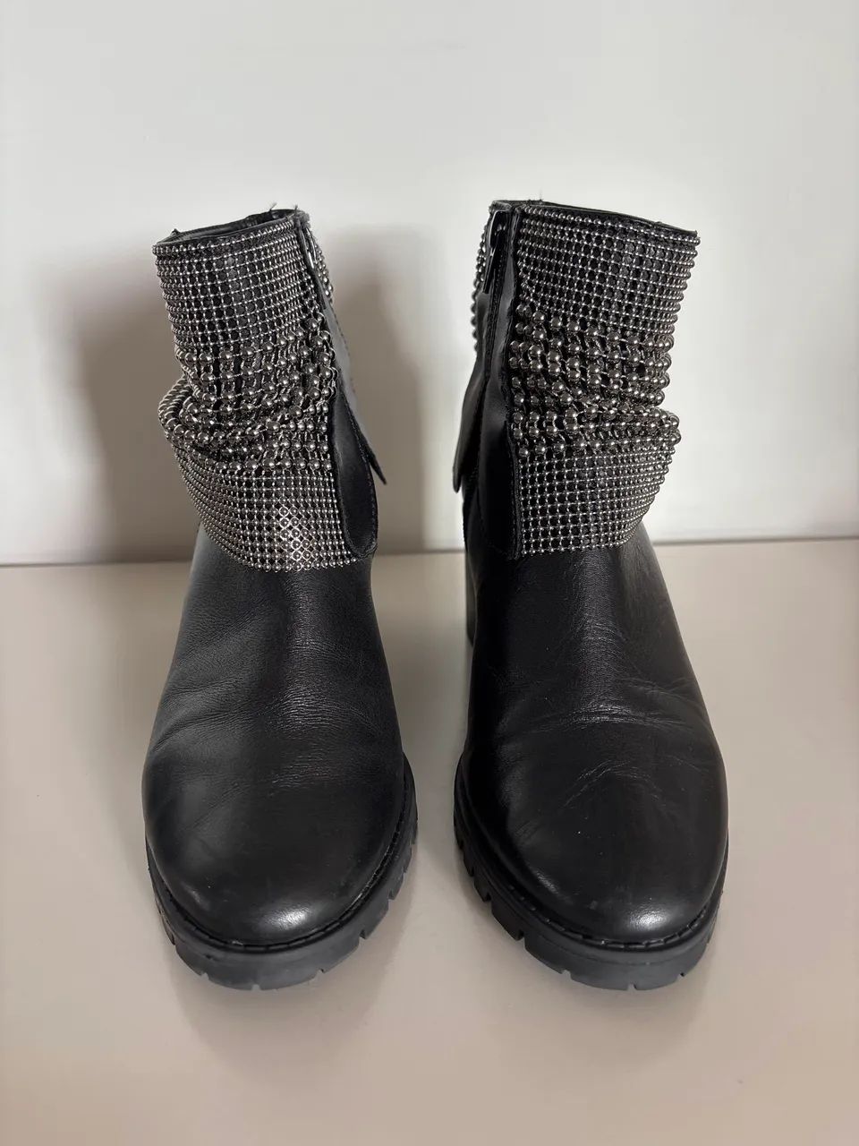 Bota Arezzo cano curto 35 - Foto 2