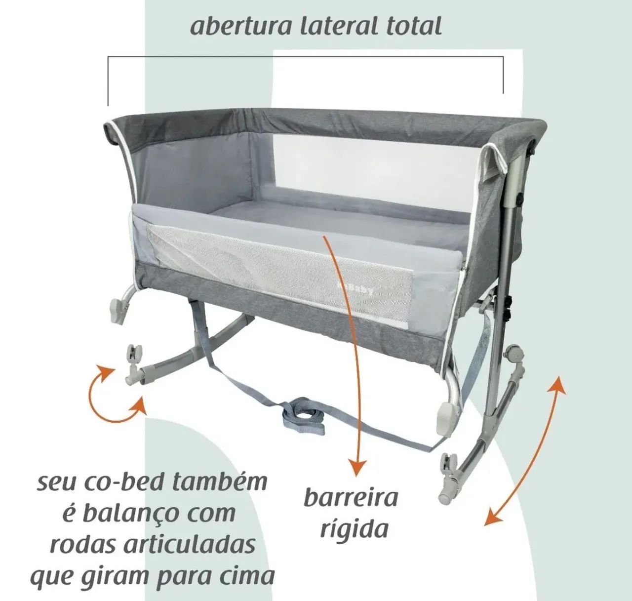 Berço moises ate 15kg - Foto 3