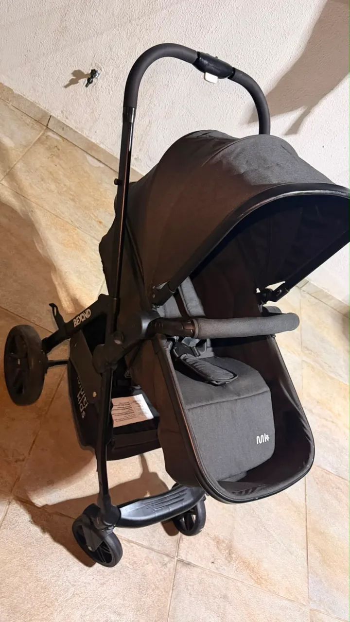 Carrinho de bebê Moisés, semi novo - Foto 2
