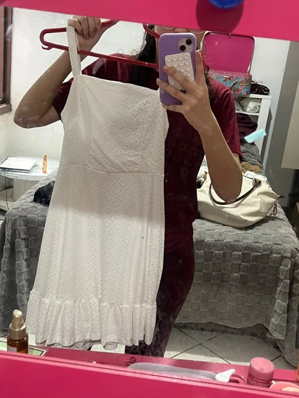 Vestido branco C&A