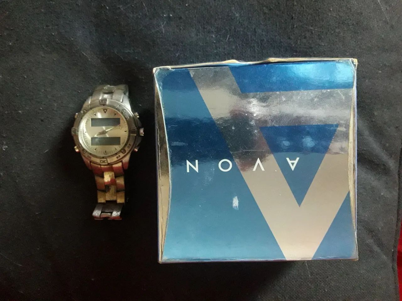 Relógio de inox Avon 