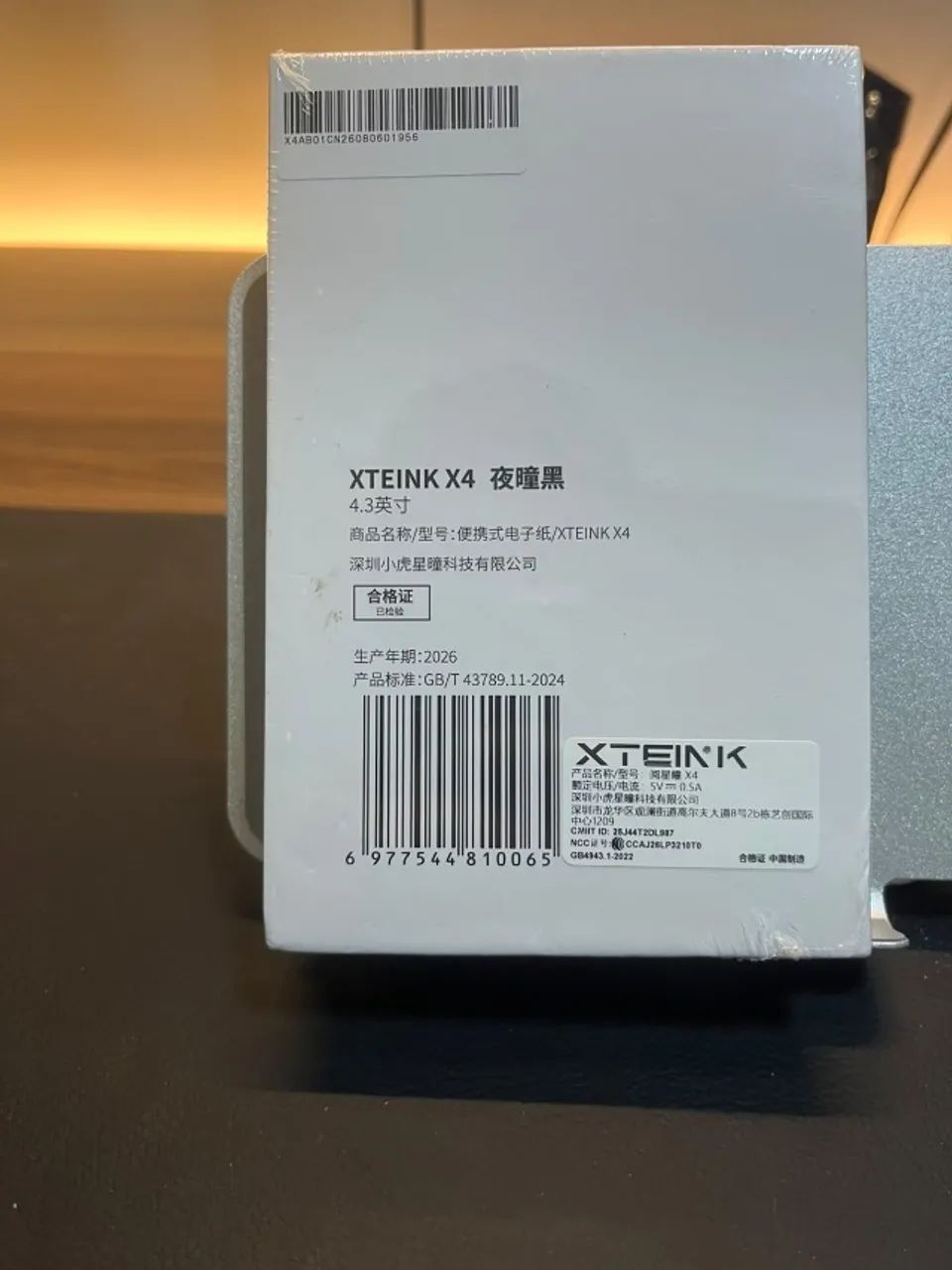 E-reader XTEINK X4 PRETO - Foto 3