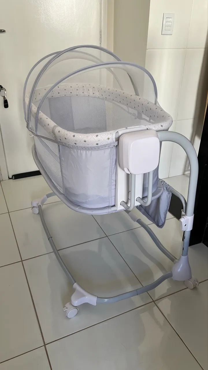 Berço Bluetooth Balanço Automático Duas Alturas - Foto 5