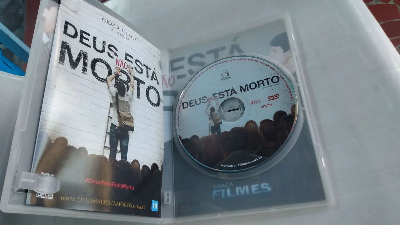 DVD original Deus não está morto ótimo estado.  - Foto 3