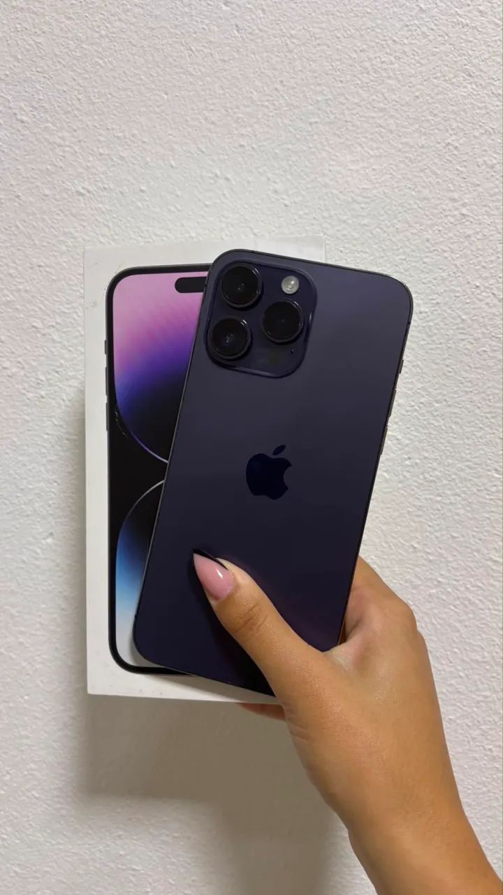 Vendo IPhone 14 Pro Max 128GB Roxo Profundo - Foto 4