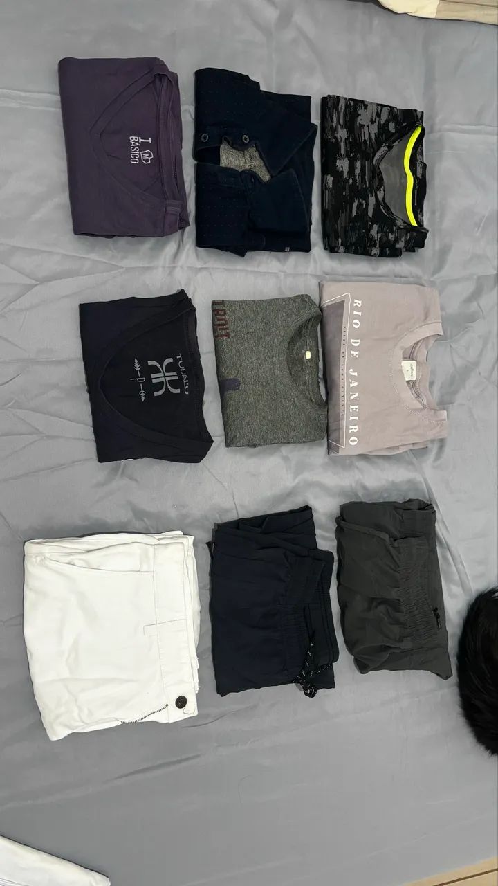 Combo roupas masculinas