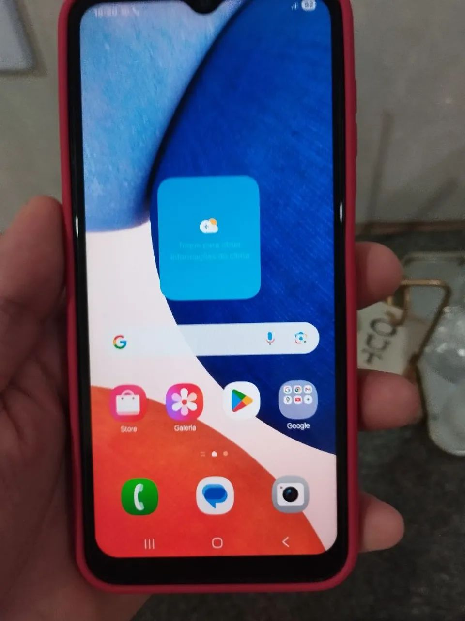 A14 128GB 4RAM tudo ok com capinha película e cabo 