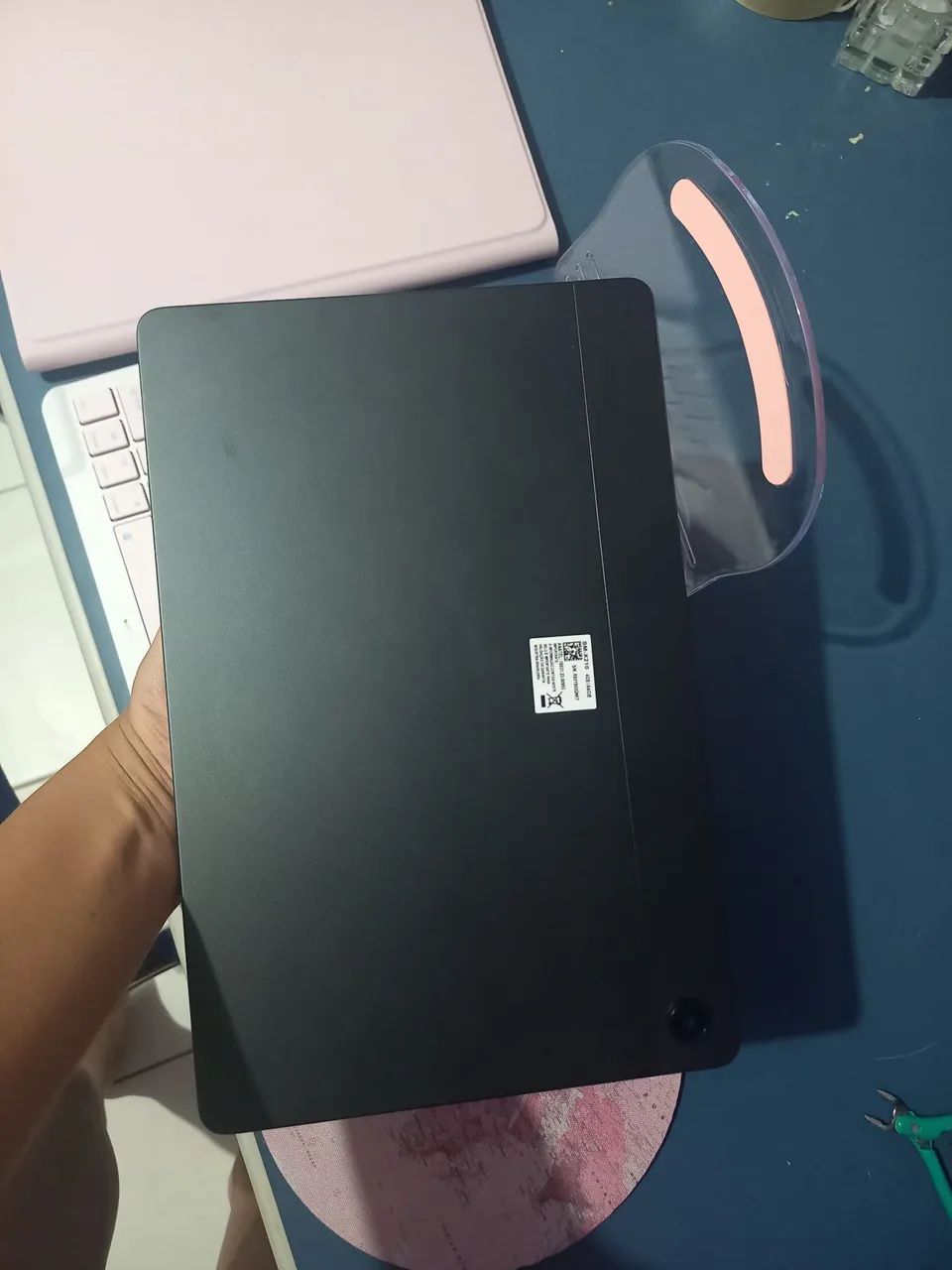 TABLET SAMSUNG A9 PLUS COM (CAPINHA TECLADO E MOUSE ) - Foto 3