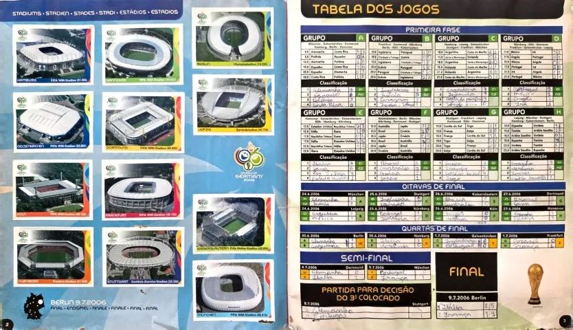 Album Panini Copa do Mundo FIFA 2006 Completo - Foto 2