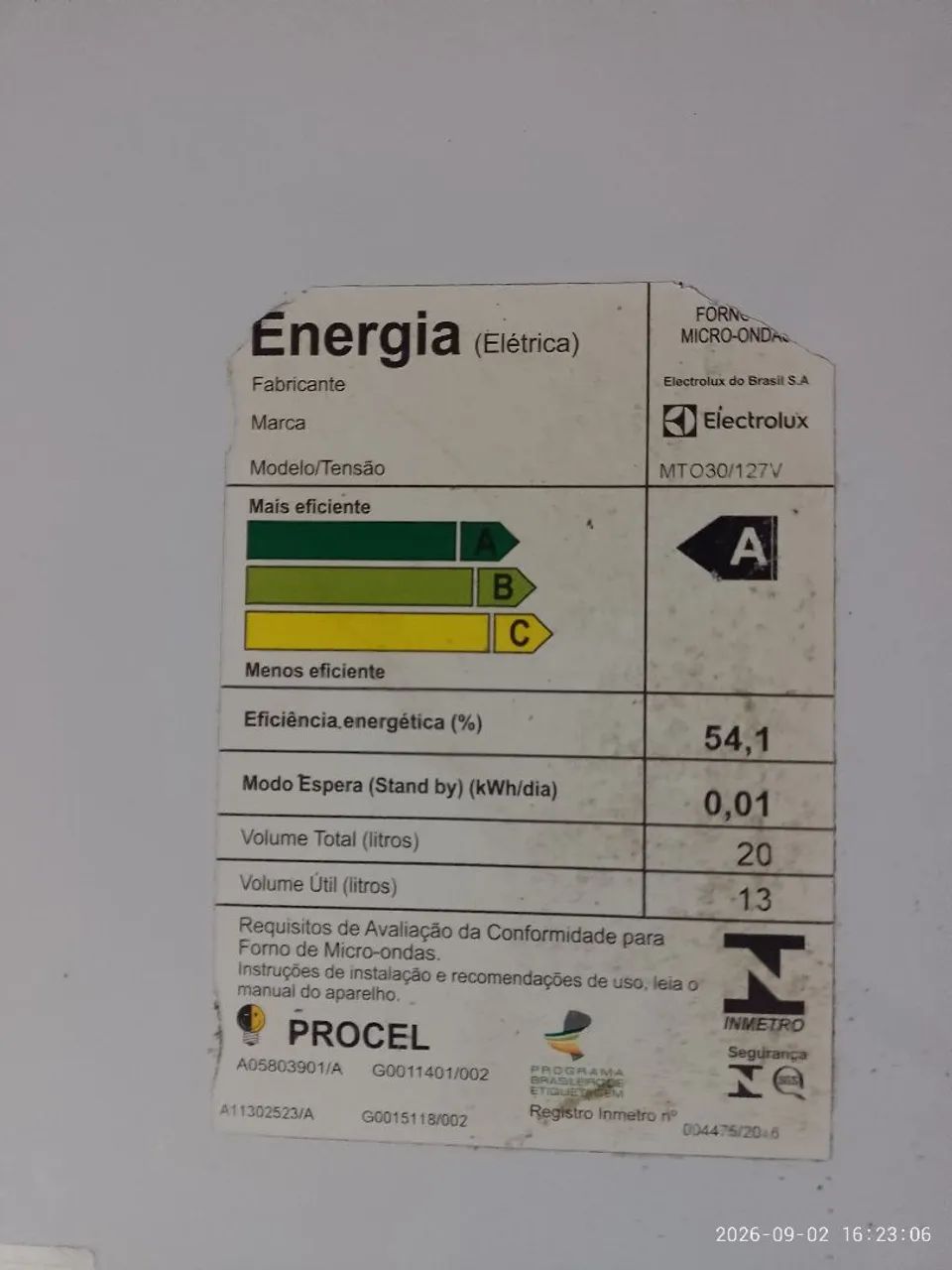 Microondas Eletrolux 20 litros - Foto 3