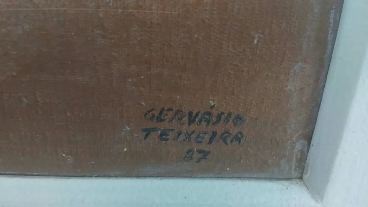 Quadro Gervasio teixeira 1987 - Foto 2
