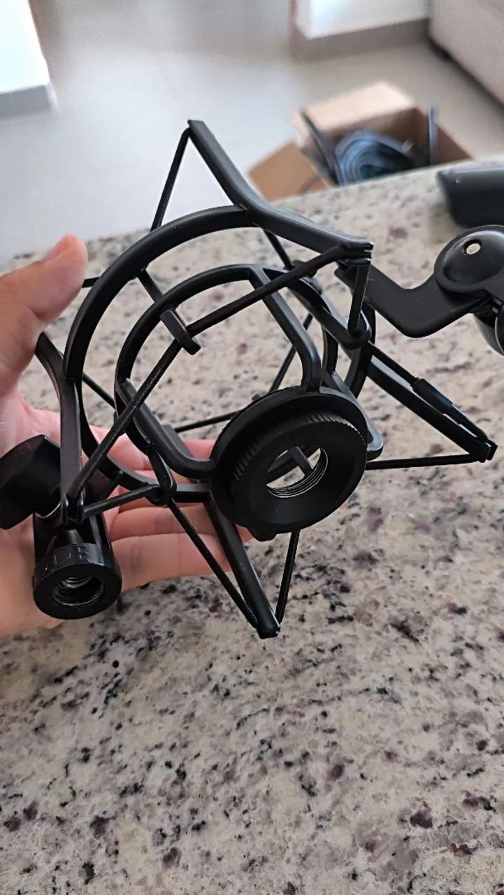 Suporte aranha para microfone  - Foto 3