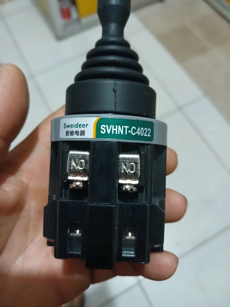 interruptor joystick industrial da marca Sweideer