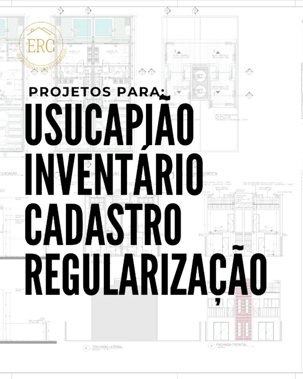 Planta e Memorial para Regularização Imobiliária