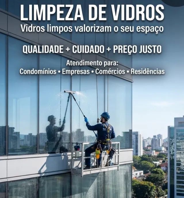 Limpeza de vidros 