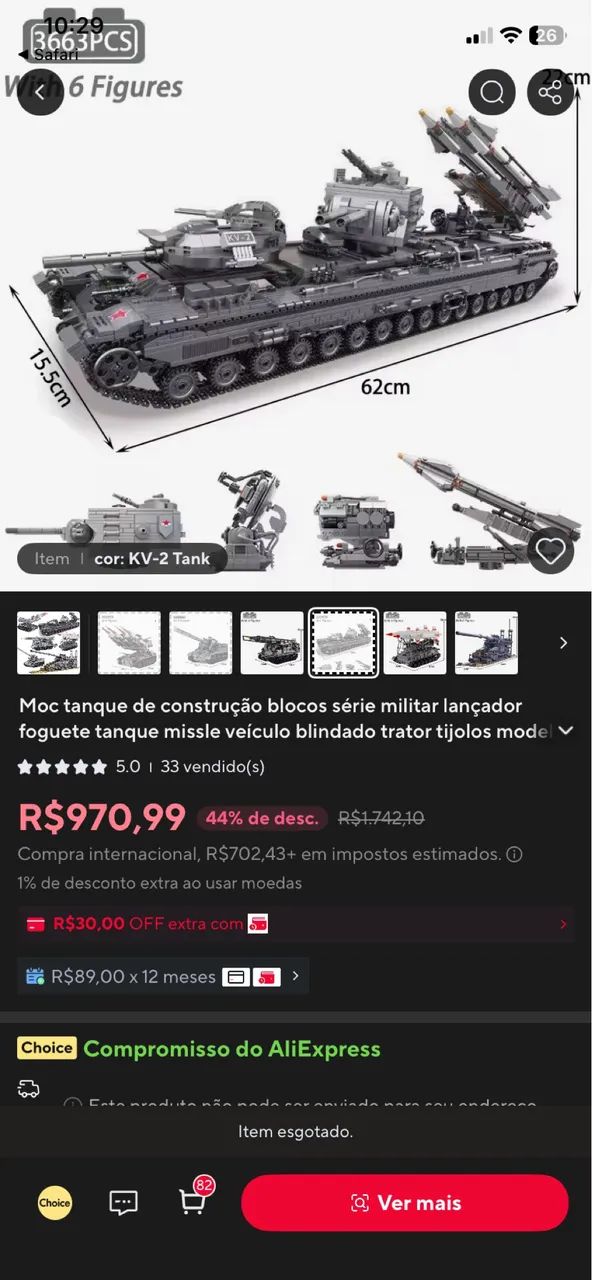 Dois kits lego + 5 mil peças - Foto 3
