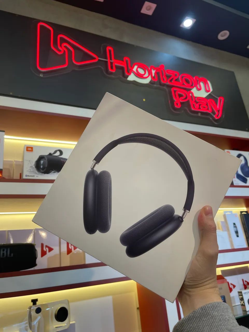 【Apple】AirPods Max ミッドナイト【A3184】 Fone Apple AirPods Max midnight a3184 lacrado - Fones de Ouvido