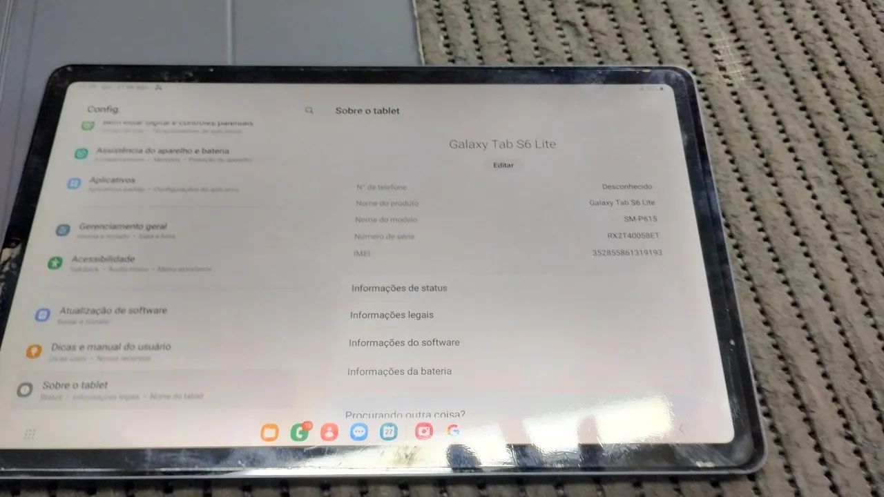 Tablet S6 lite com caneta original  - Foto 3