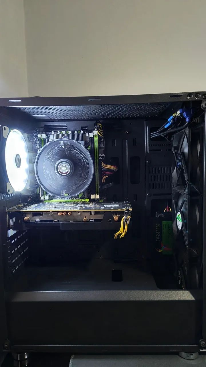 PC Gamer MUITO BARATO c/ RX 570 e montagem profissional! - Foto 2