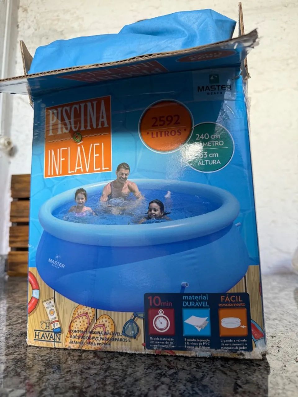 Piscina inflável  - Foto 4