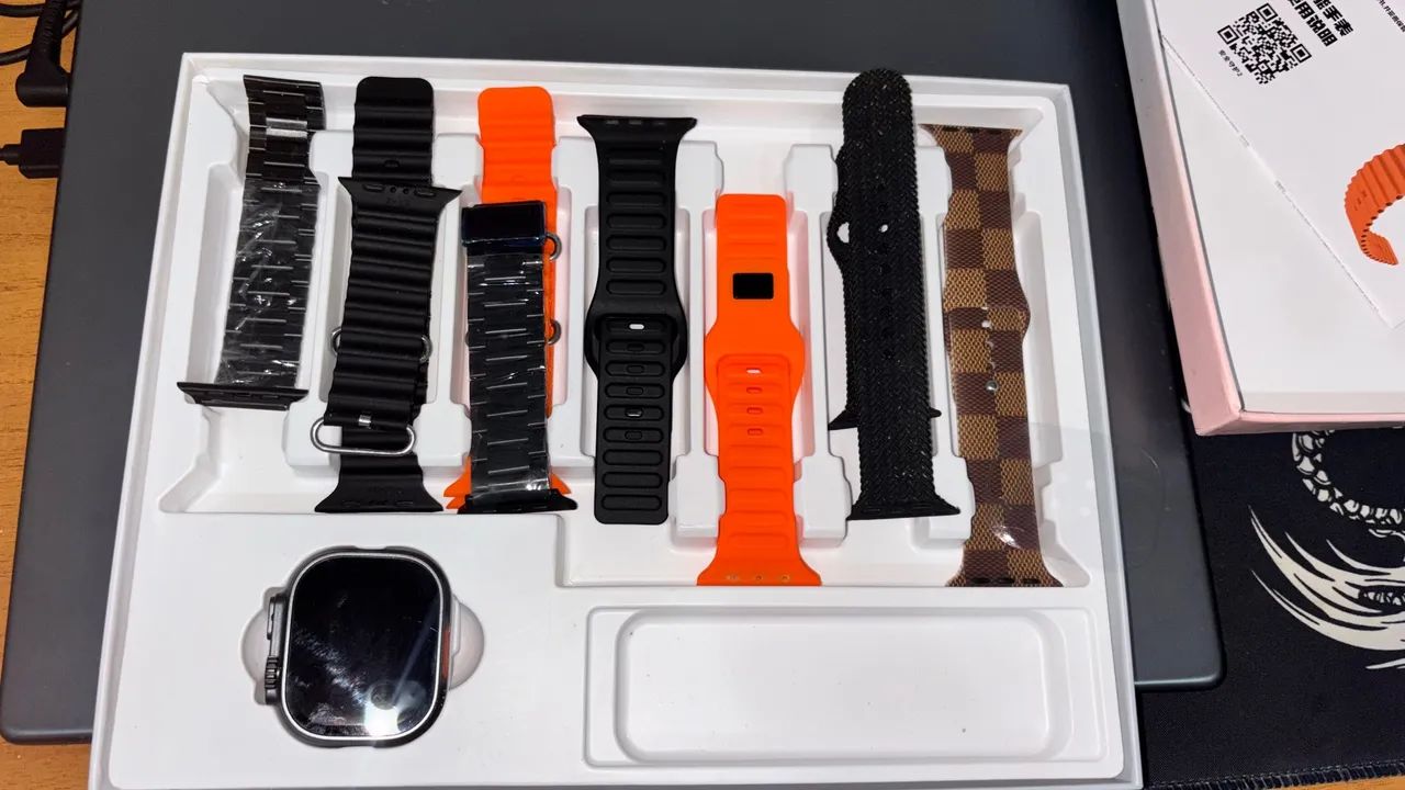 Smartwatch HW Ultra2 Call Android 5G+ com Câmeras e Chip
