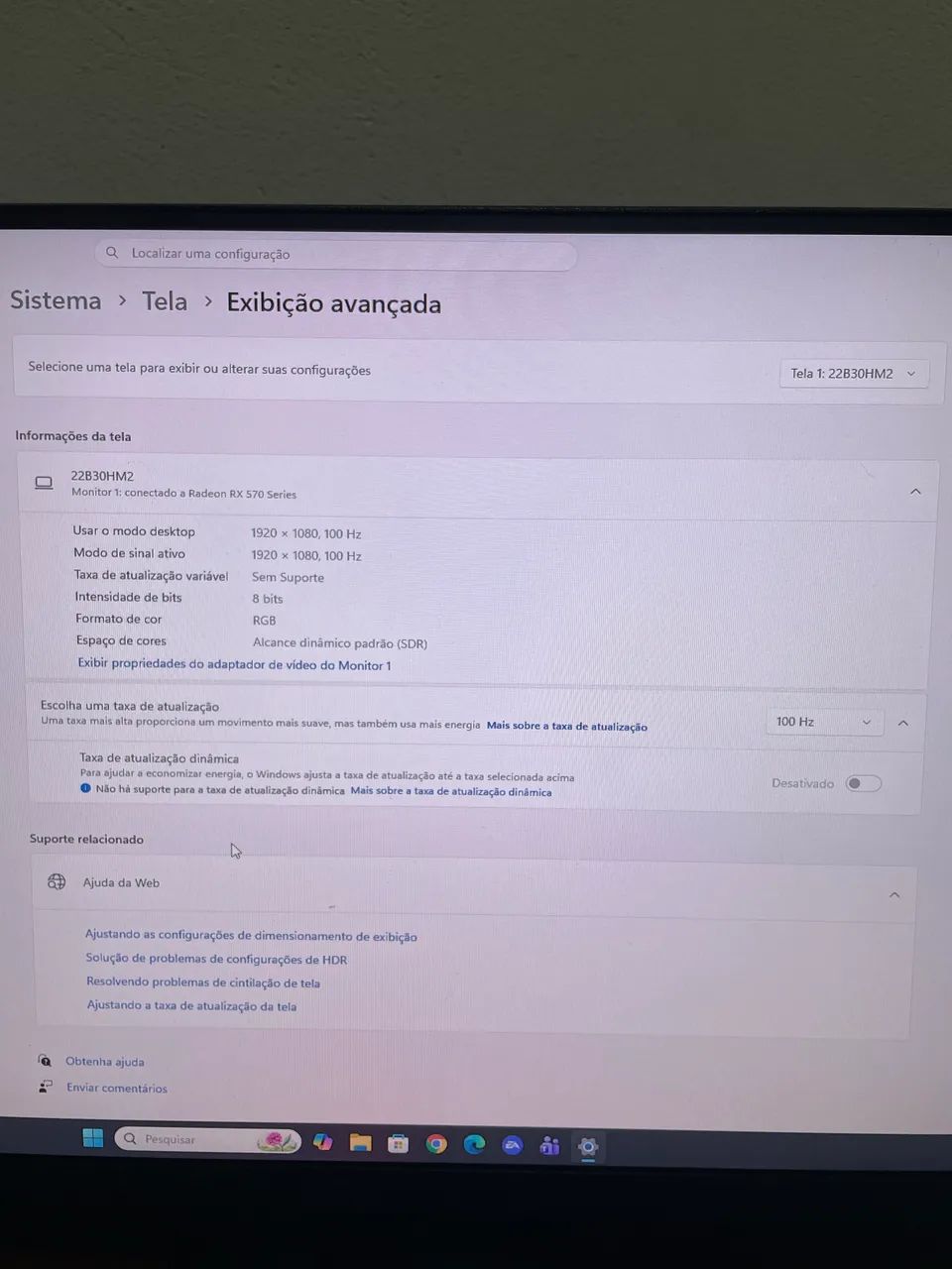 Monitor em excelente estado, funcionando perfeitamente - Foto 2