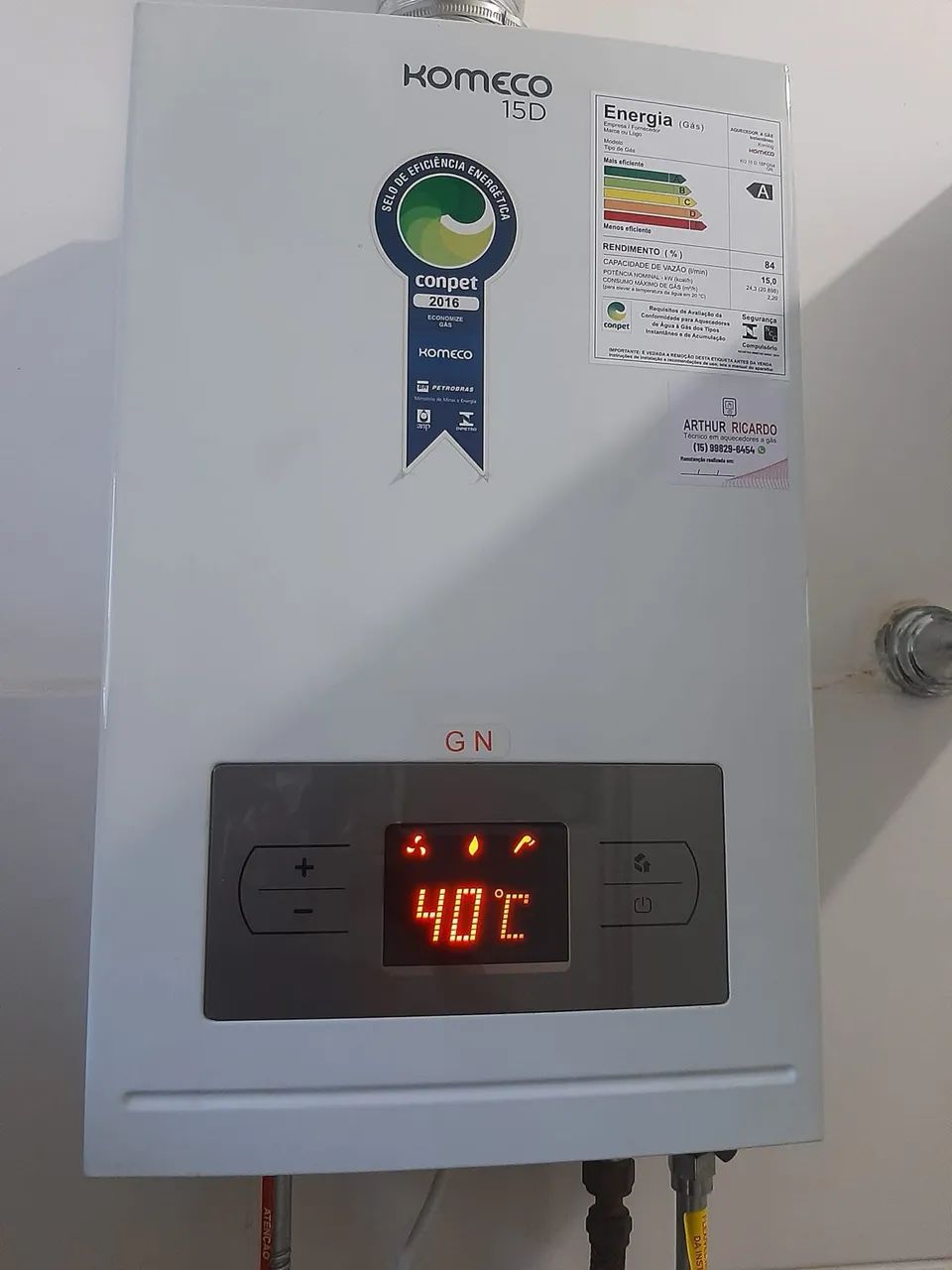Aquecedor a gás  - Foto 2