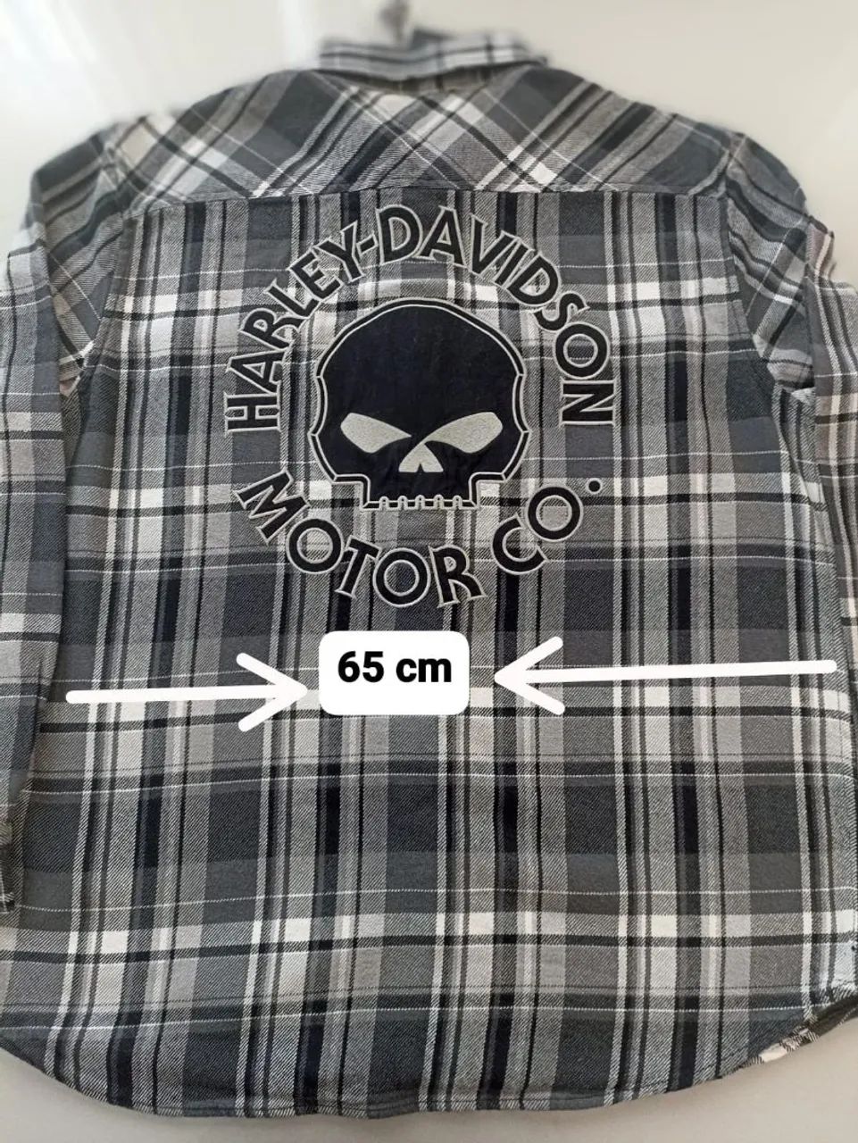 Blusa estilo camisa Harley Davidson  - Foto 5