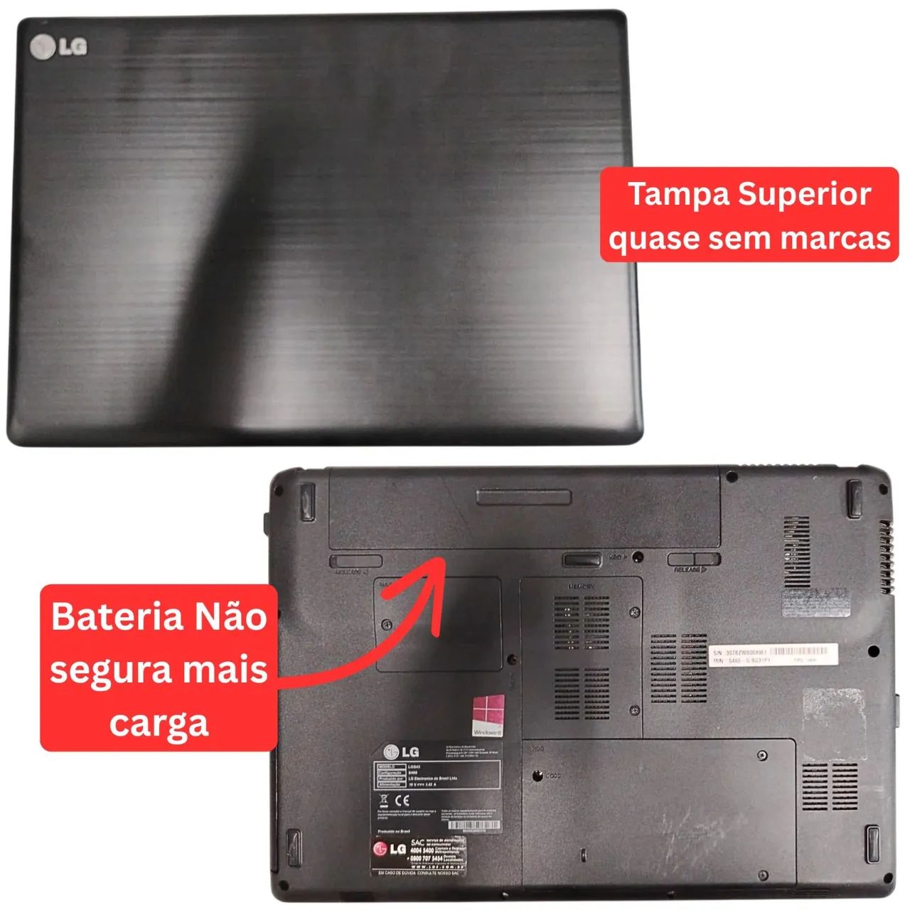 Notebook LG Core I3 4GB HD 500GB Wi-Fi Bluetooth - detalhes - Foto 5