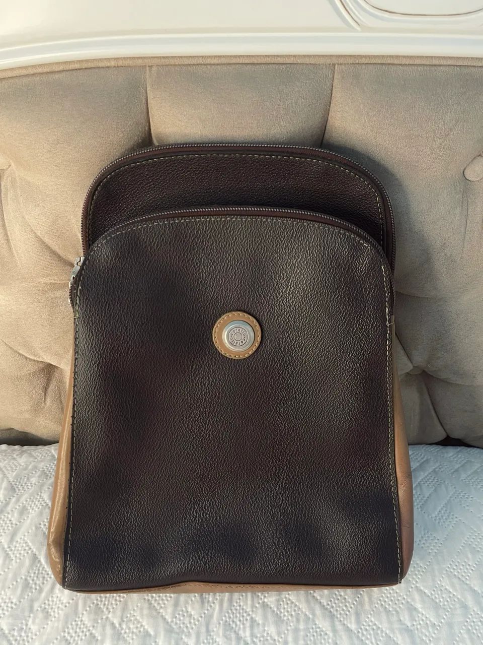 Mochila Couro Corello
