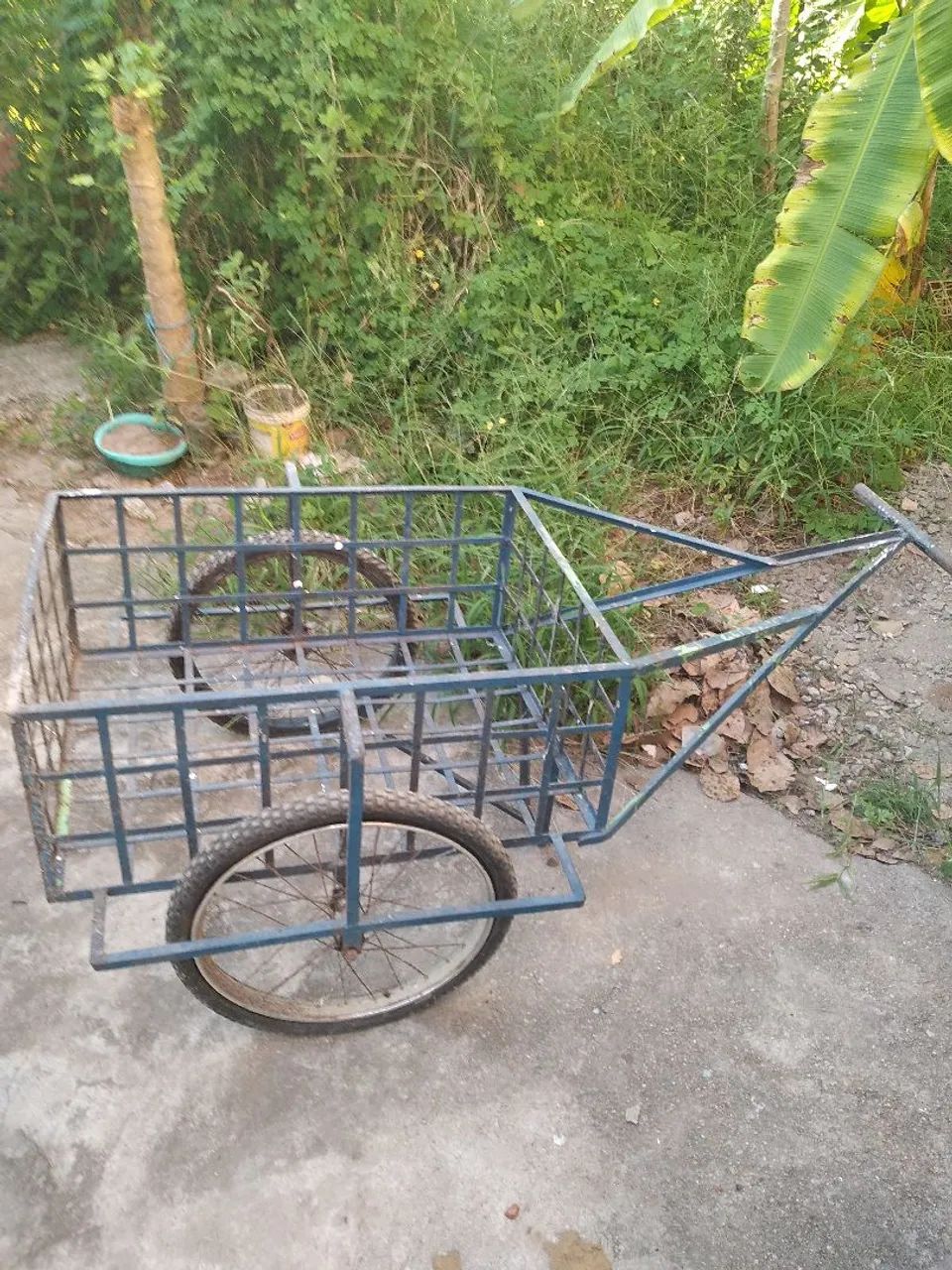 Carroça de ferro antiga relíquia  - Foto 2