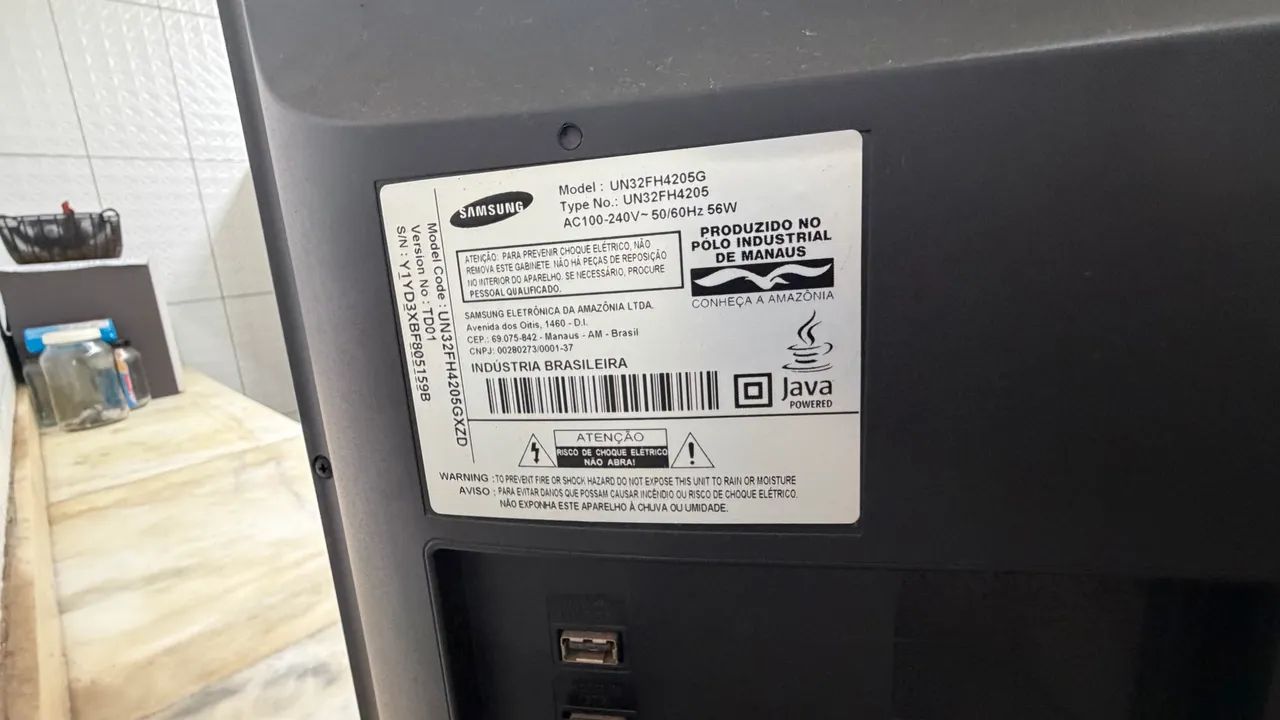 Televisão Samsung de 32 polegadas - Foto 2