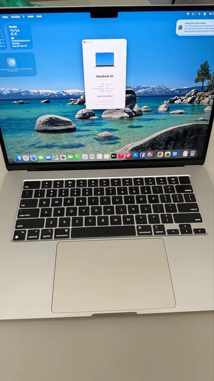 MacBook Air M2 15 polegadas  - Foto 4