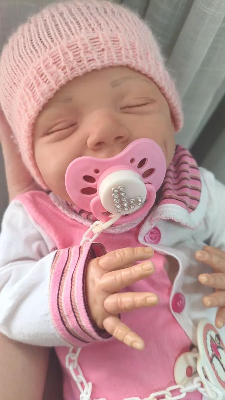 Bebê Reborn Boneca Realista  - Foto 3