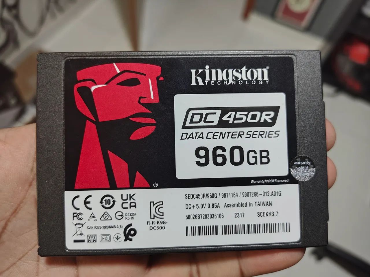 SSD KINGSTON DC450R 960G