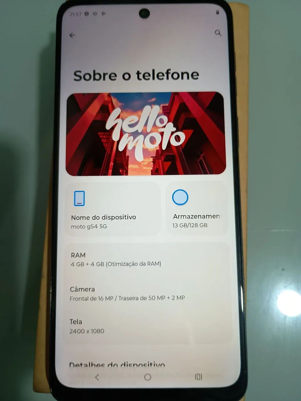 Vendo Moto G54 128gb - Foto 3
