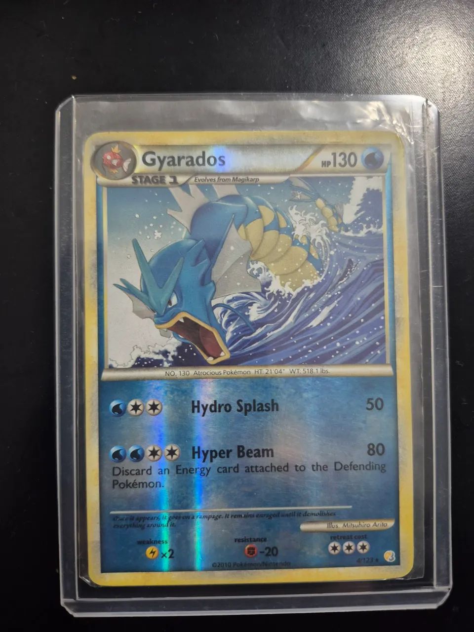 Gyarados 4/123 Reverse Holo