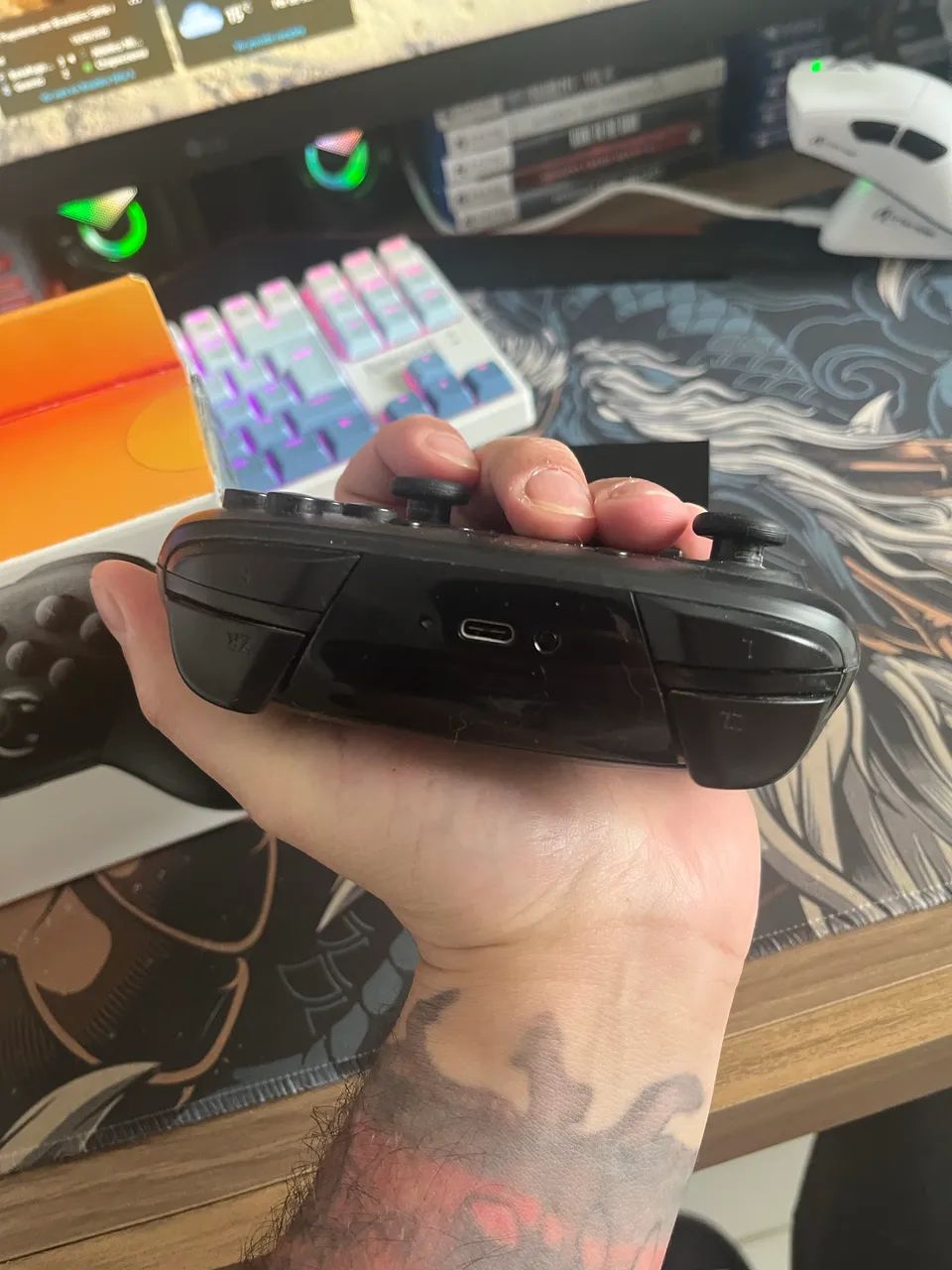 Pro controle Nintendo Switch  - Foto 5