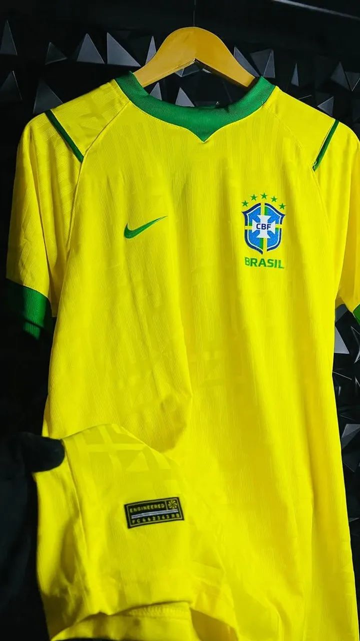 Camisa Brasil Amarela 