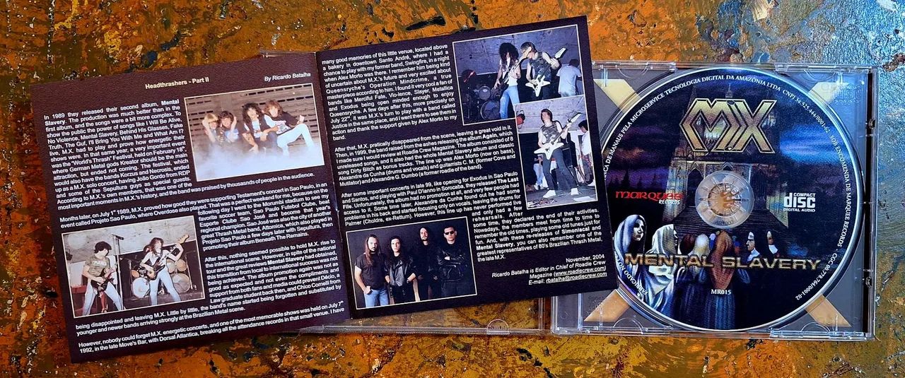 CD MX - Mental Slavery - Ratos de Porão  - Foto 3