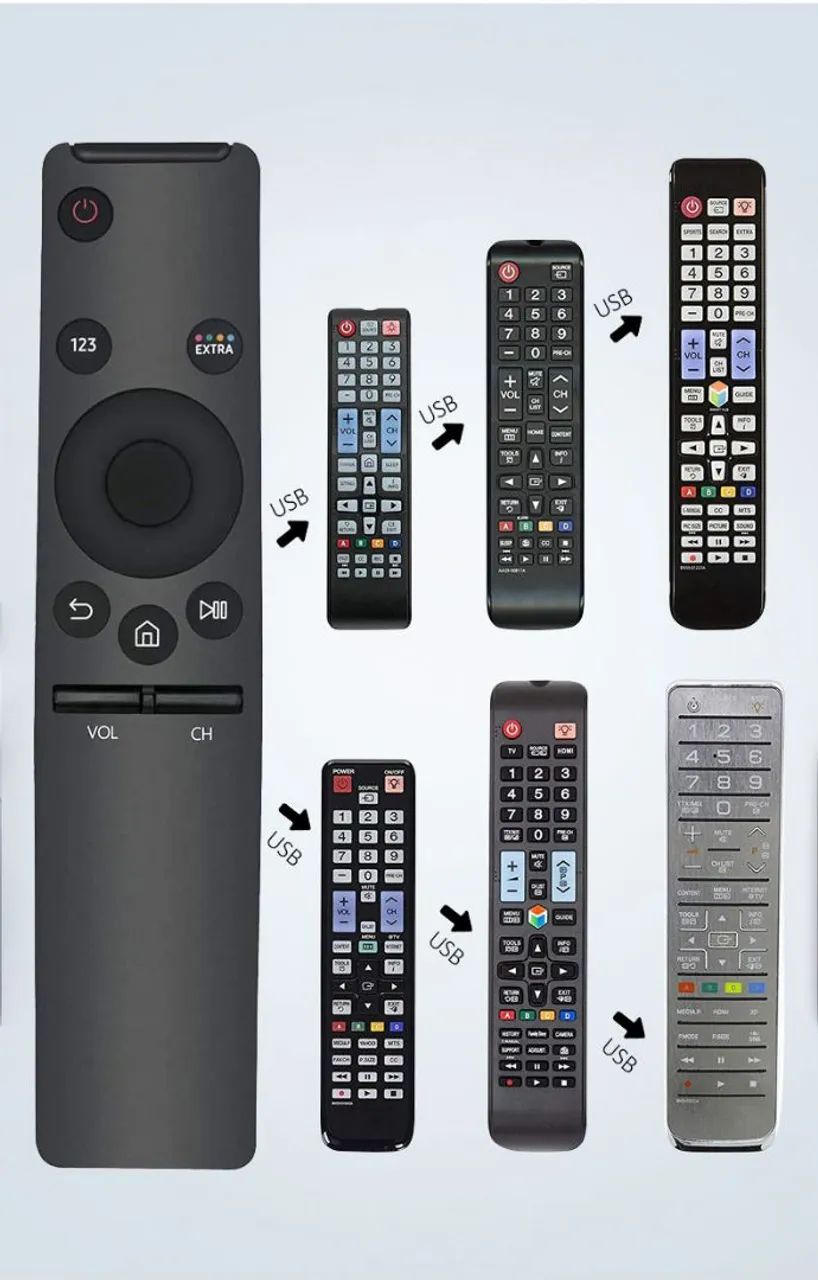 Controle remoto sem fio para Samsung smart TV 4k BN59 01259B BN59 01259D C2260E HD TV - Foto 4