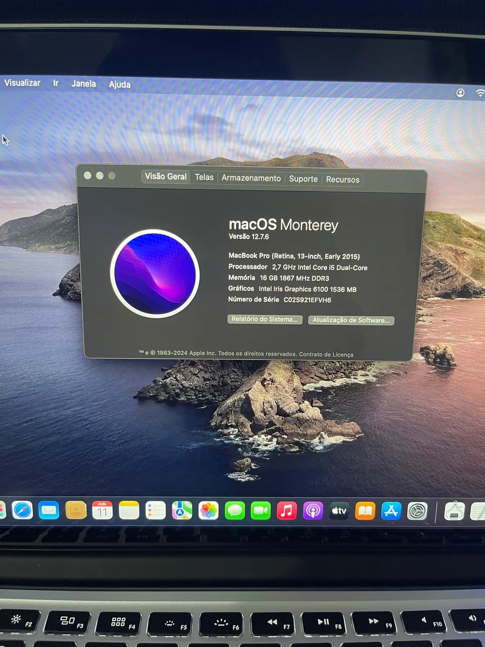MACBOOK PRO 2015 USADO 13" | Intel I5  - Foto 5