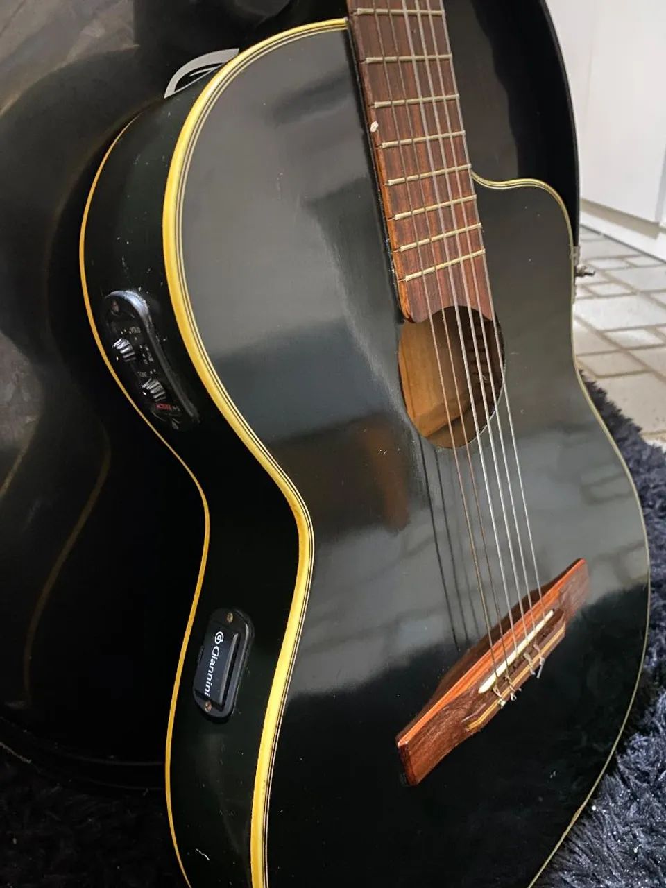 Violão Giannini elétrico perfeito estado - Foto 4